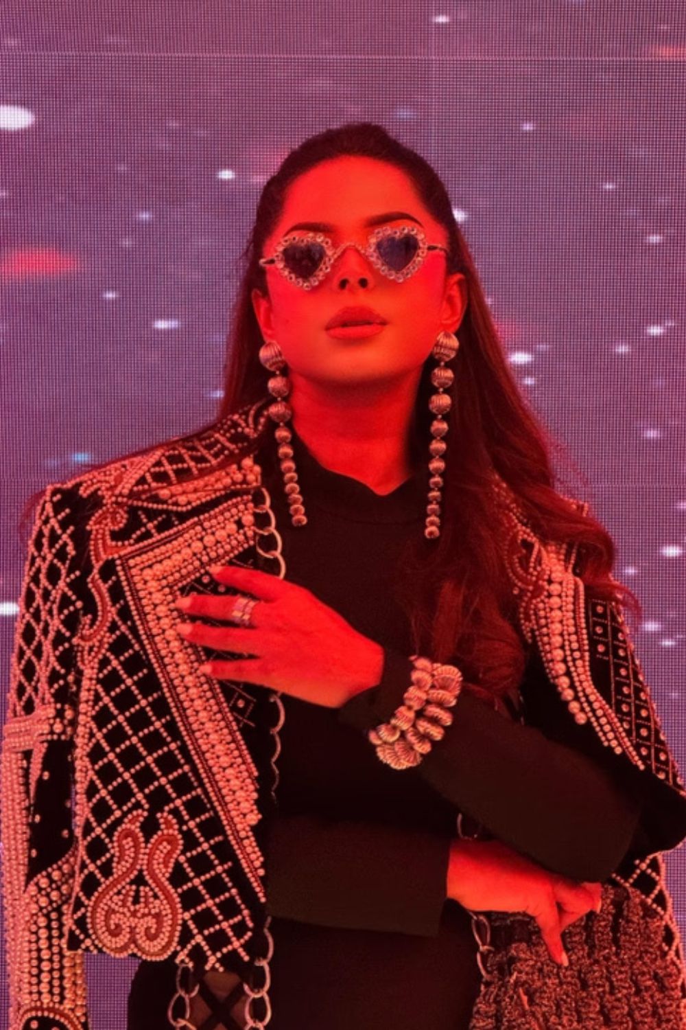 Shades of Love – Crystal Heart Sunglasses