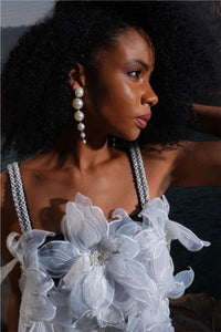 Pearl Trail Earring Style