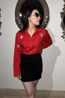 Valentines / Karwa Chauth Shirt – Long Sleeve Shirt for Valentines for Women