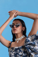 Kiara Sunglasses | Rhinestone Sunglasses for Stylish Look