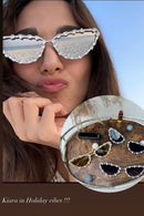 Kiara Sunglasses | Rhinestone Sunglasses for Stylish Look