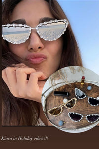 Kiara Sunglasses | Rhinestone Sunglasses for Stylish Look
