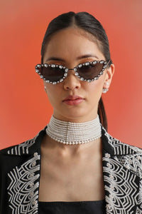 Kiara Sunglasses | Rhinestone Sunglasses for Stylish Look