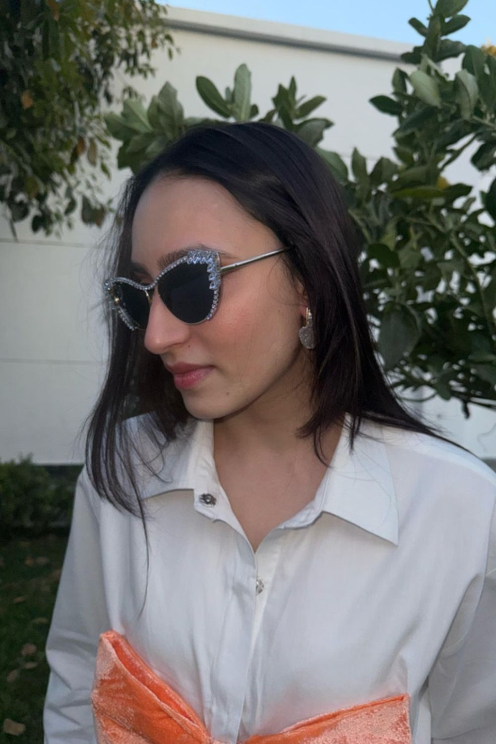 Wedding Day Glasses | Flower Sunglasses for Women