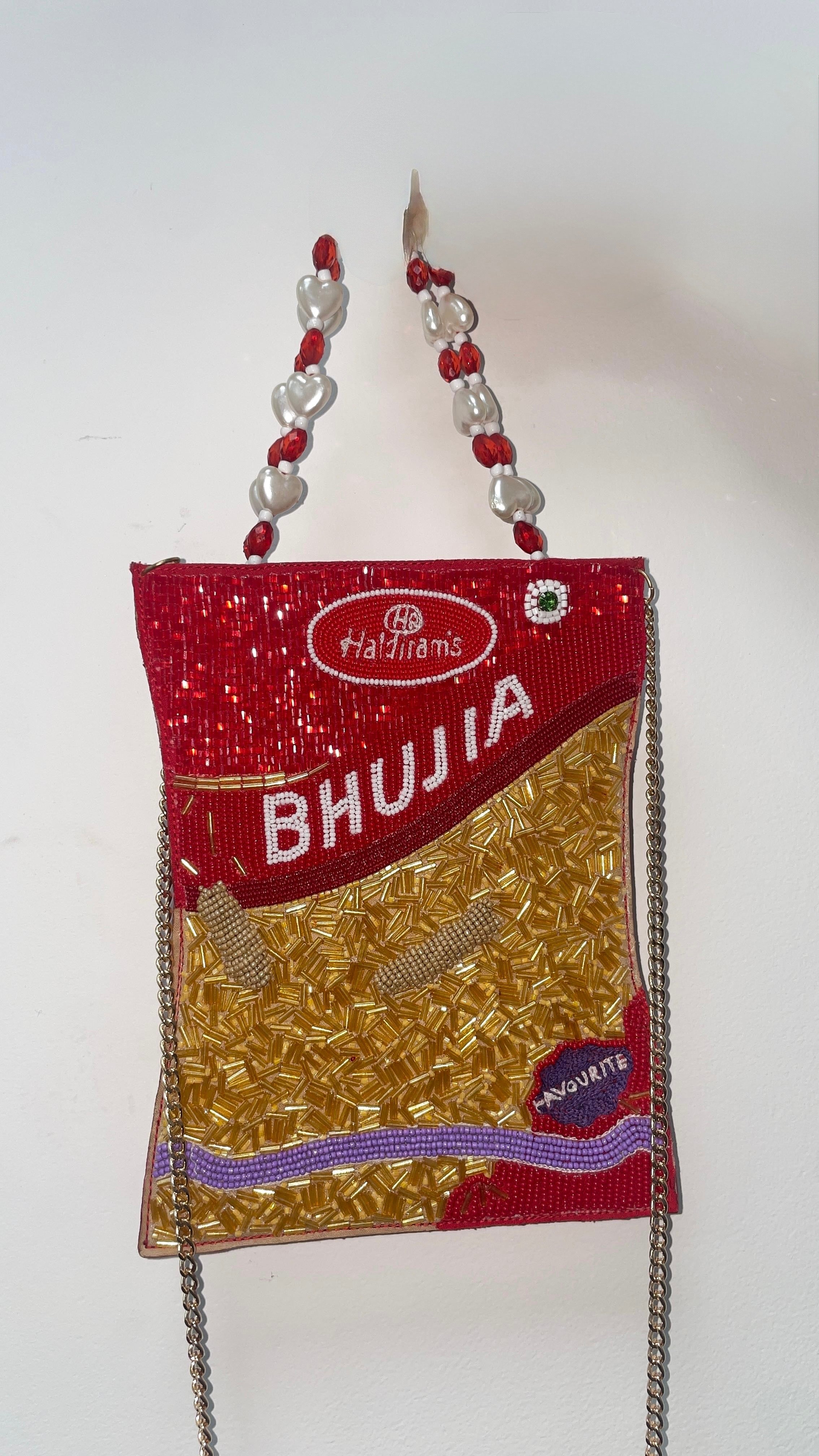 HALDIRAM STYLE BHUJIA BEADED BAG