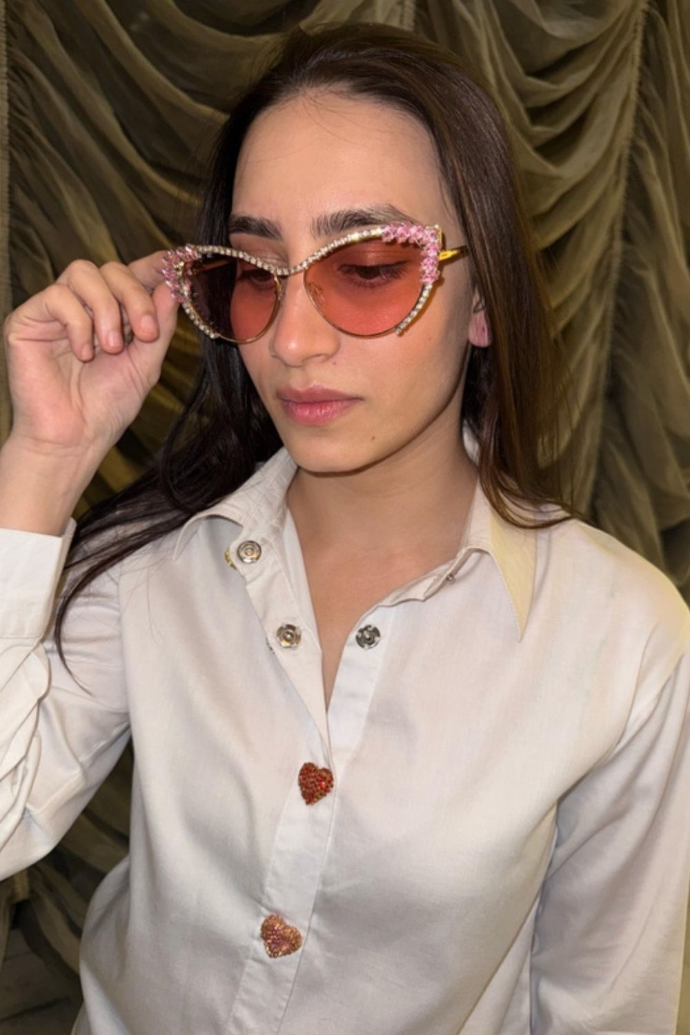 Wedding Day Glasses | Flower Sunglasses for Women