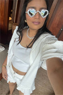 Flower On My Sleeves Floral Shirt for Women