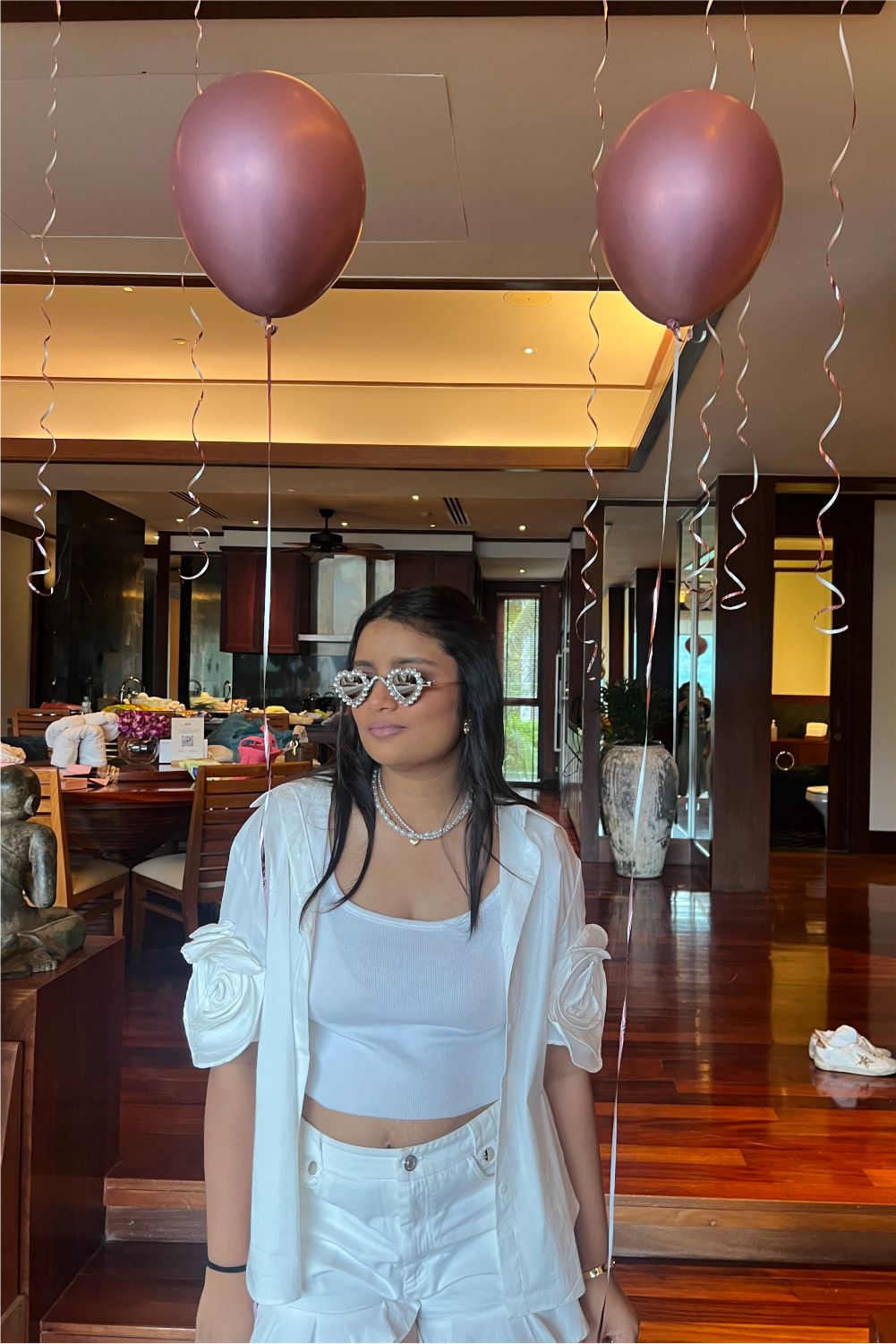 Flower On My Sleeves Floral Shirt for Women