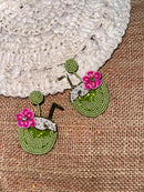 The Coconut – Coconut Beaded Earrings for Women