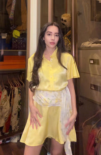 The Daisy Dress-Hair scarf included