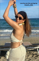 The Golden Starfish – 18K Gold Plated Earrings