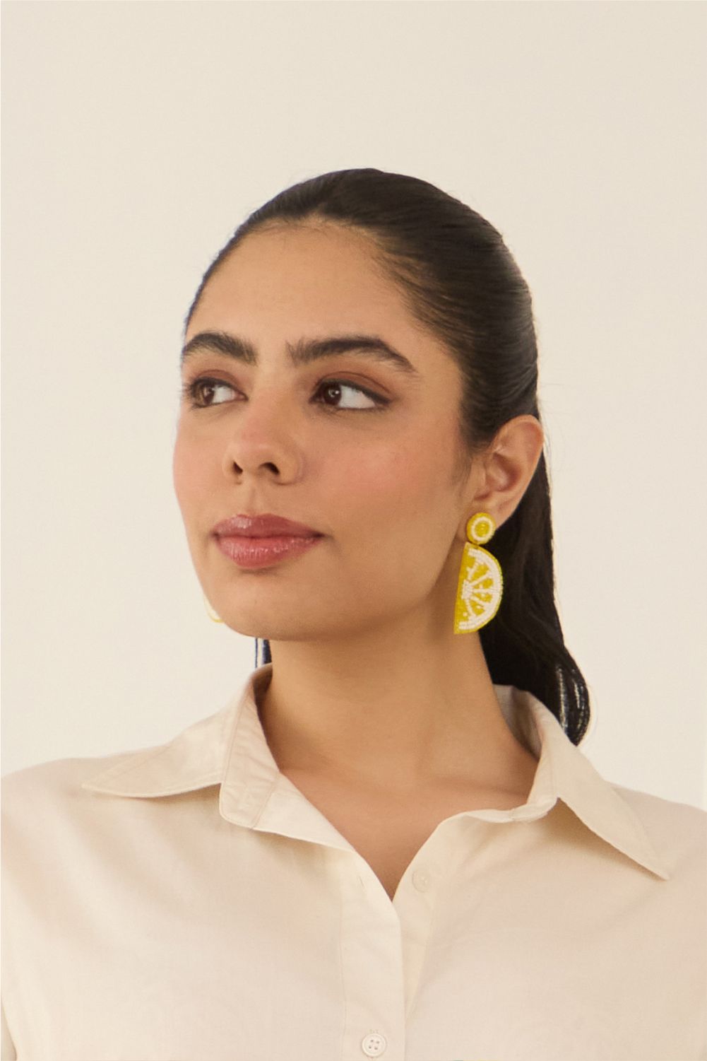 Lemon earrings