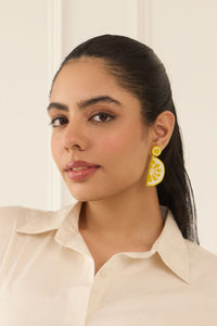 Lemon earrings
