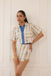 Kate Short Floral Co Ord Set for Women