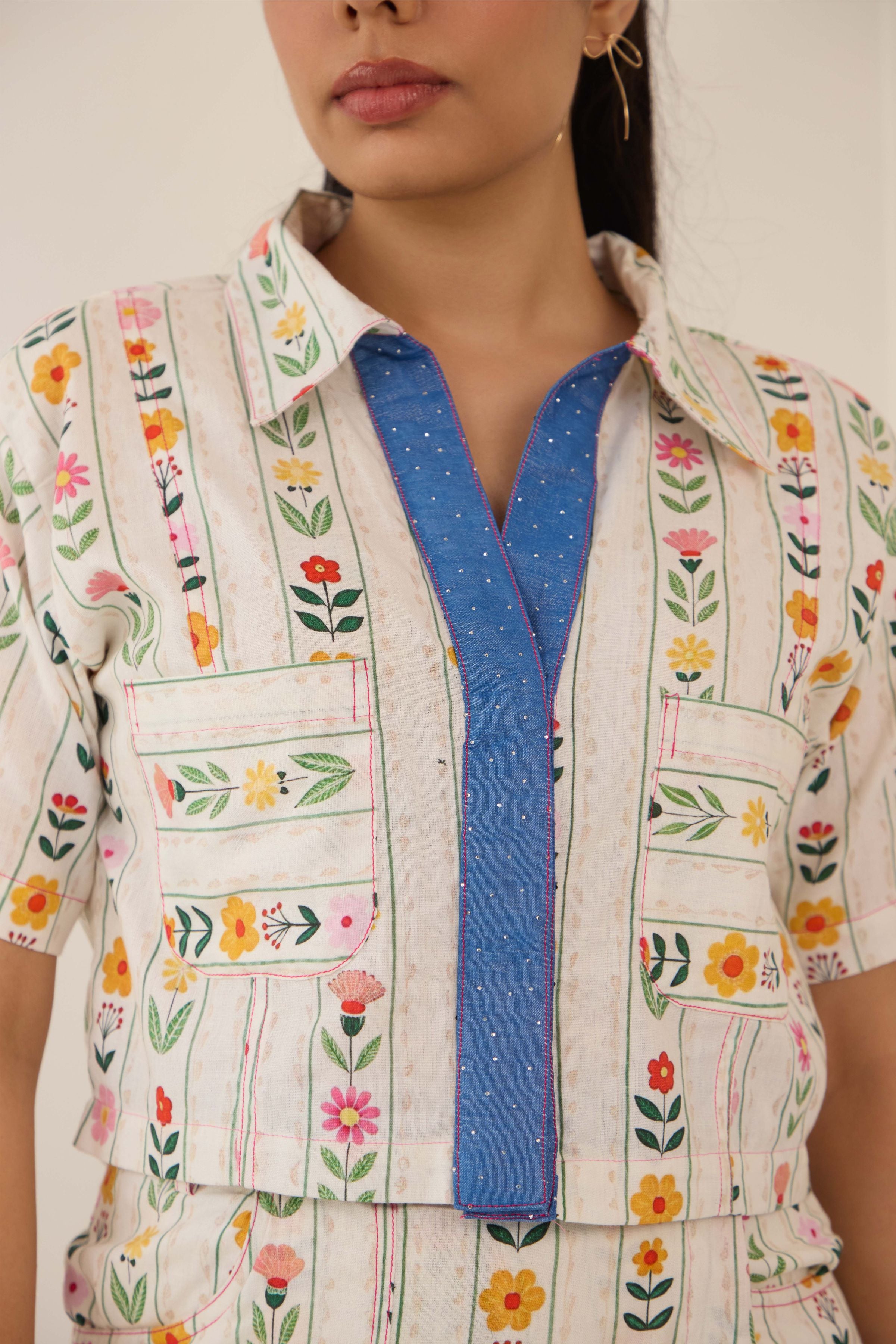 Kate Short Floral Co Ord Set for Women