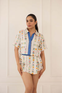 Kate Short Floral Co Ord Set for Women