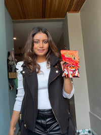 Cheetos Bag – Stylish Plush Bag & Beaded Pouch for Women