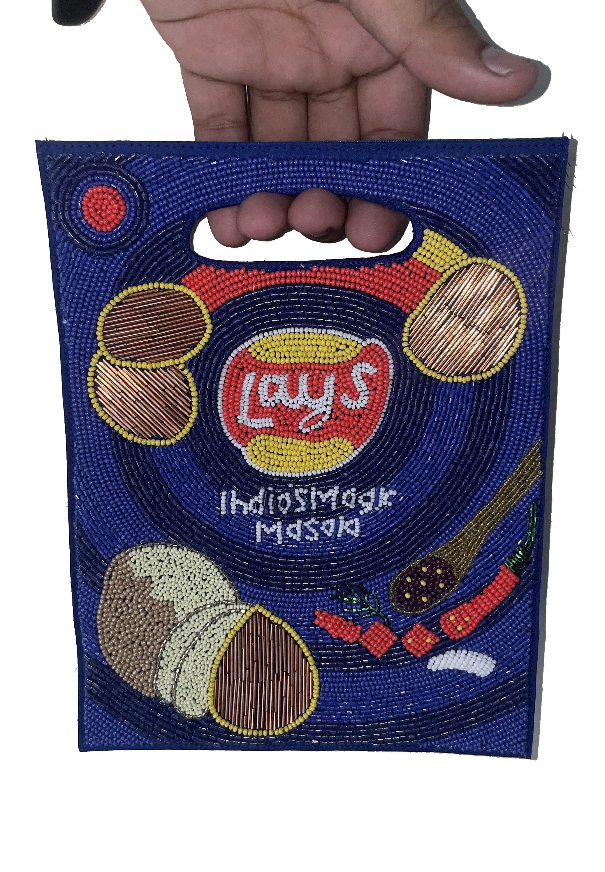 Lays bag clutch style