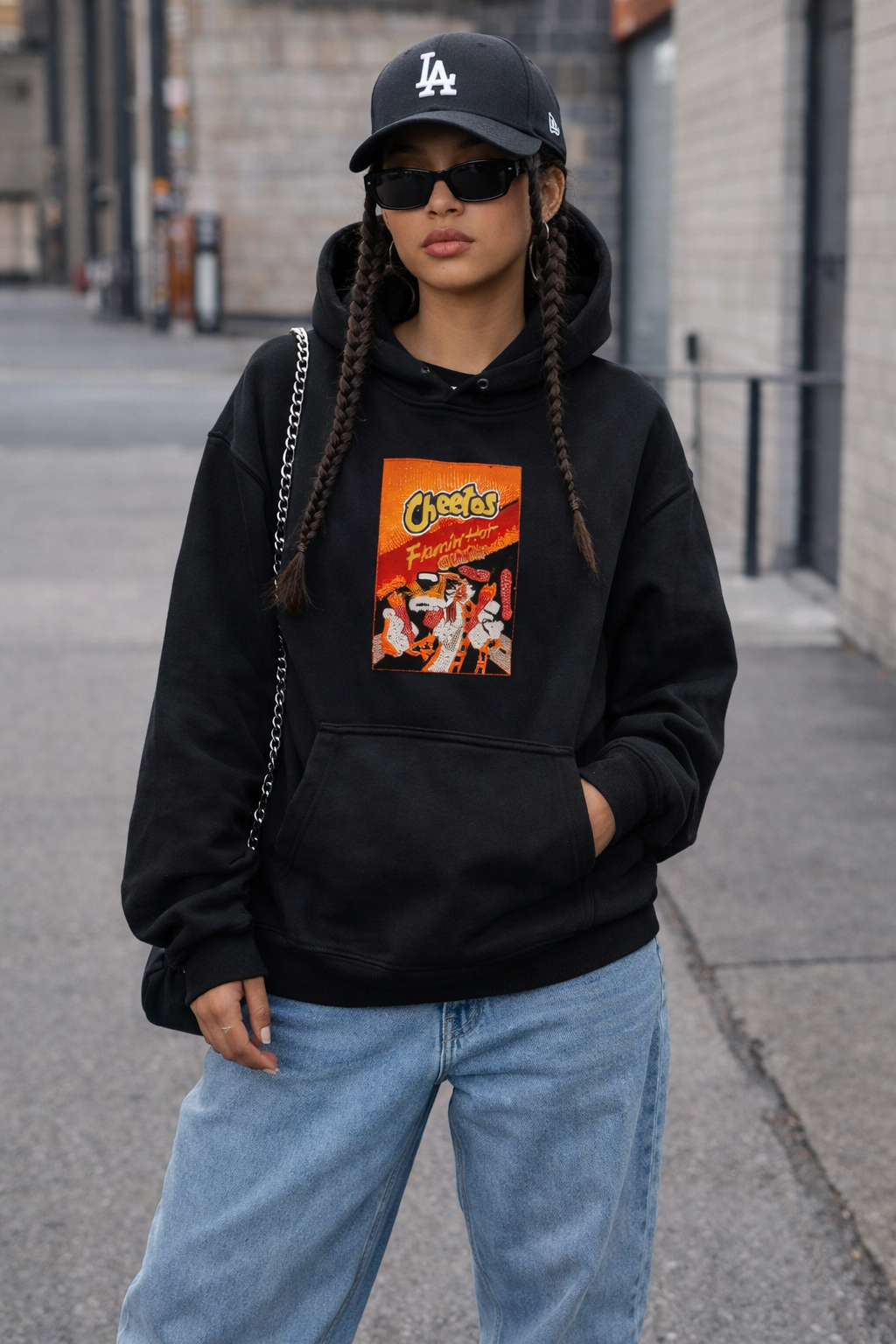 Black Hoodie for Women