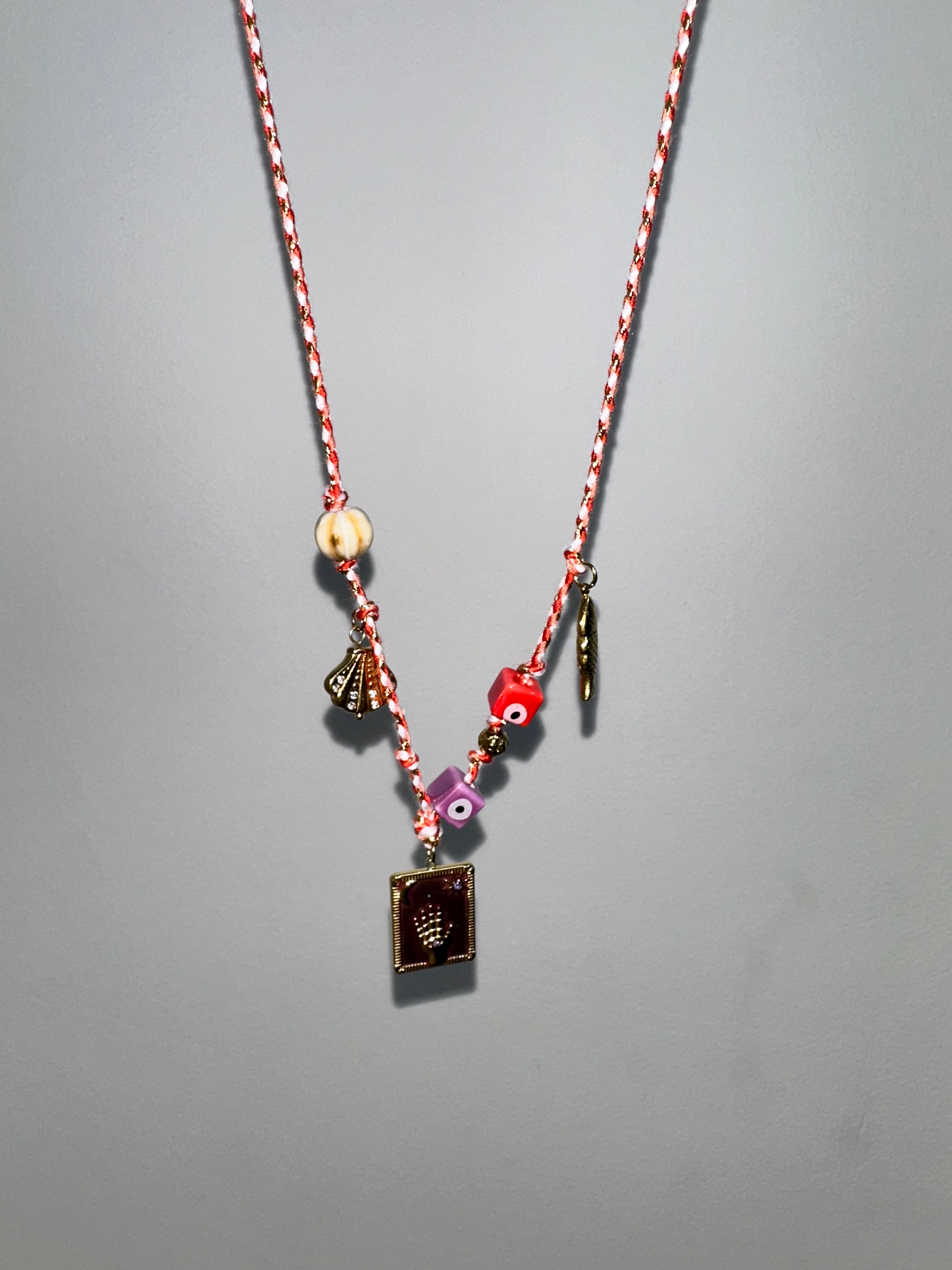 Hot Day Out Necklace – 18K Gold Plated Playful Charm Necklace