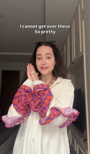 Flower On The Sleeves Full Sleeves – Elegant Floral Shirt Women