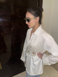 Sunflower Belt Shirt