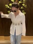 Sunflower Belt Shirt