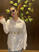 Sunflower Belt Shirt