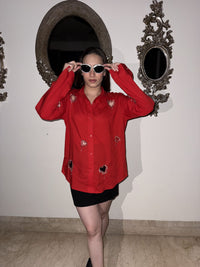 Valentines / Karwa Chauth Shirt – Long Sleeve Shirt for Valentines for Women