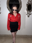 Valentines / Karwa Chauth Shirt – Long Sleeve Shirt for Valentines for Women