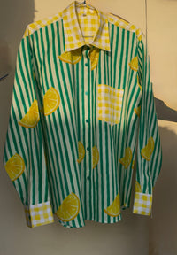 Pure cotton linen | Self printed | Shirt