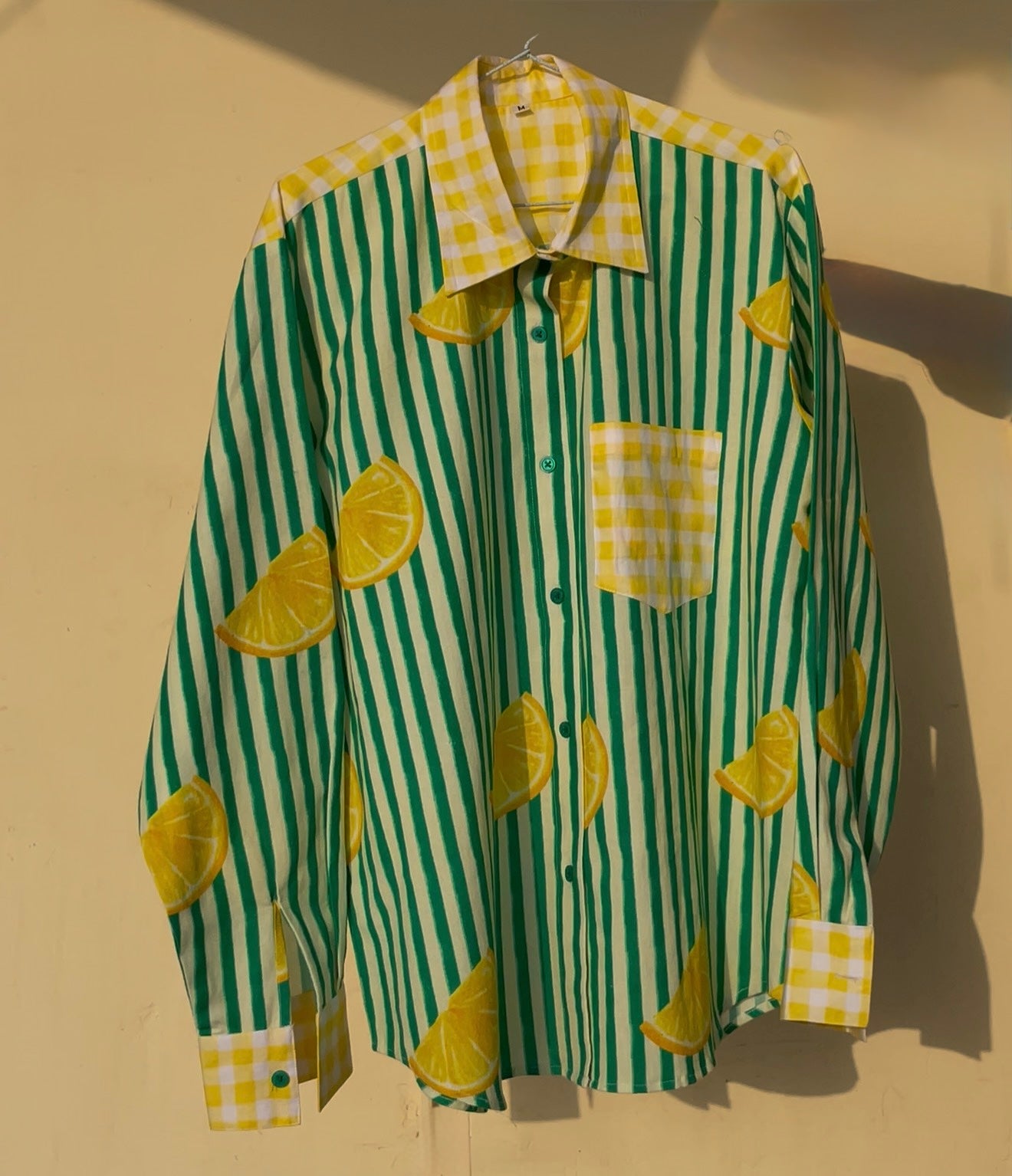 Pure cotton linen | Self printed | Shirt