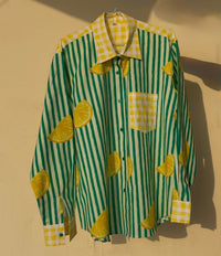 Pure cotton linen | Self printed | Shirt