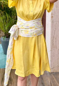The Daisy Dress-Hair scarf included