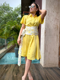 The Daisy Dress-Hair scarf included