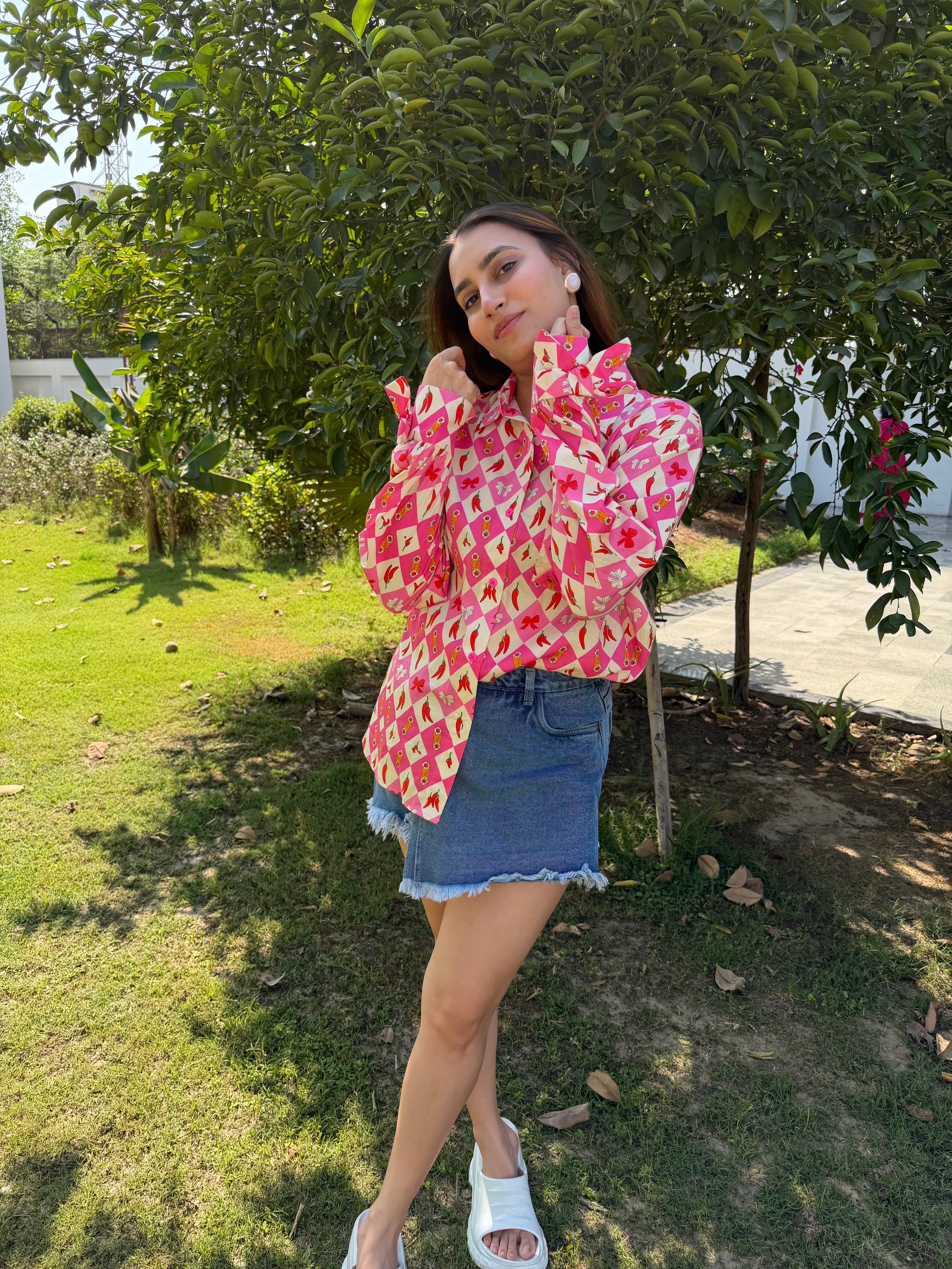 Chilli Bow Shirt