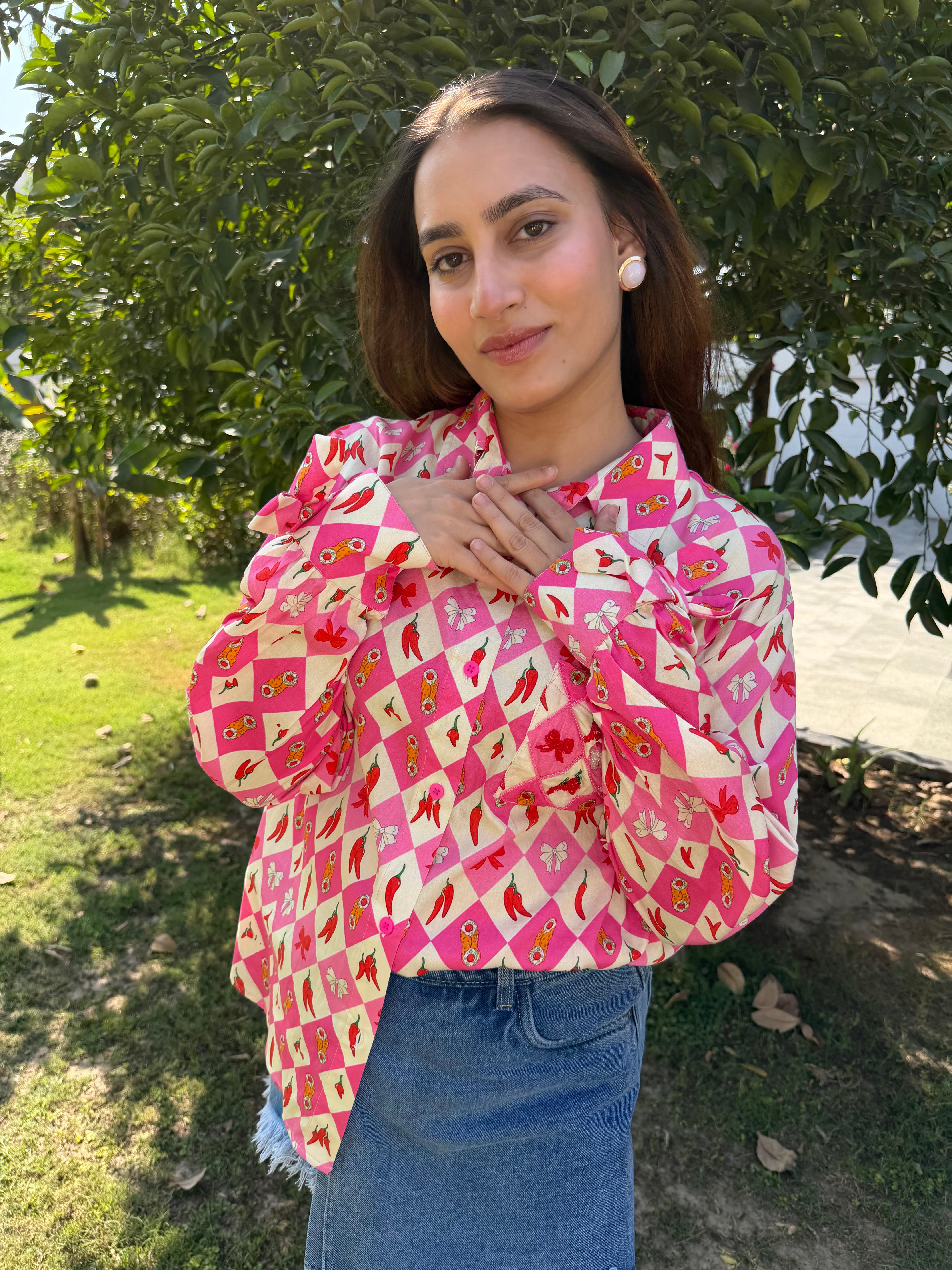Chilli Bow Shirt