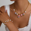 Katrina Necklace | Gold Plated Charm Necklace for Women