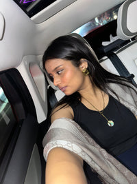 The RectGold Earrings – Gold Plated Statement Earrings for Women