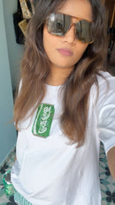 Coke Tee  Emerald Green