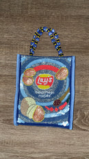 Blue Lays Bag – Elegant Blue Handbag for Women