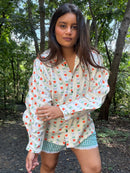 Sleeves with Waves shirt