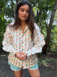 Sleeves with Waves shirt