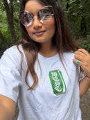 Coke Tee  Emerald Green