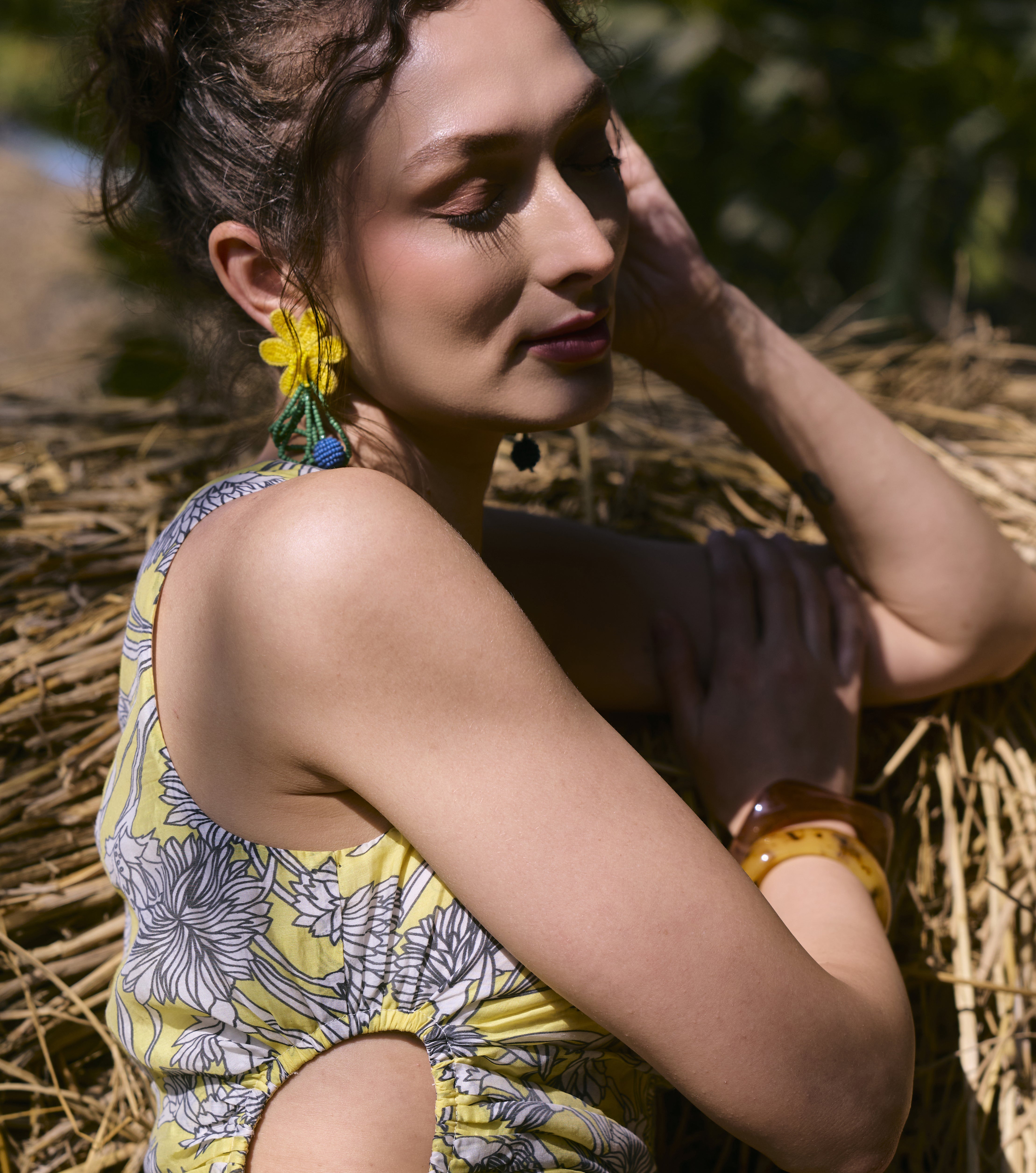 Happy Holidays earrings