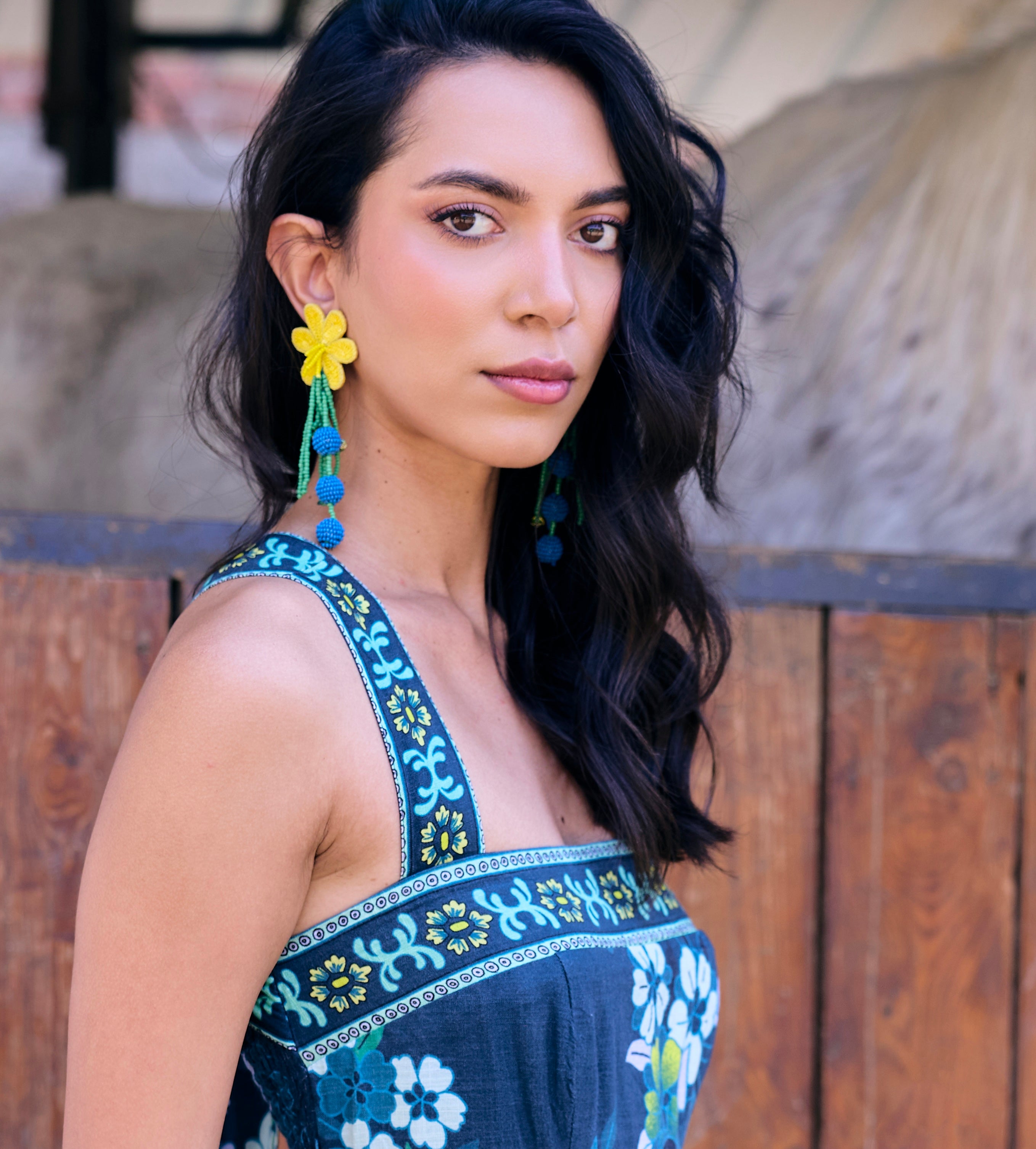 Happy Holidays earrings