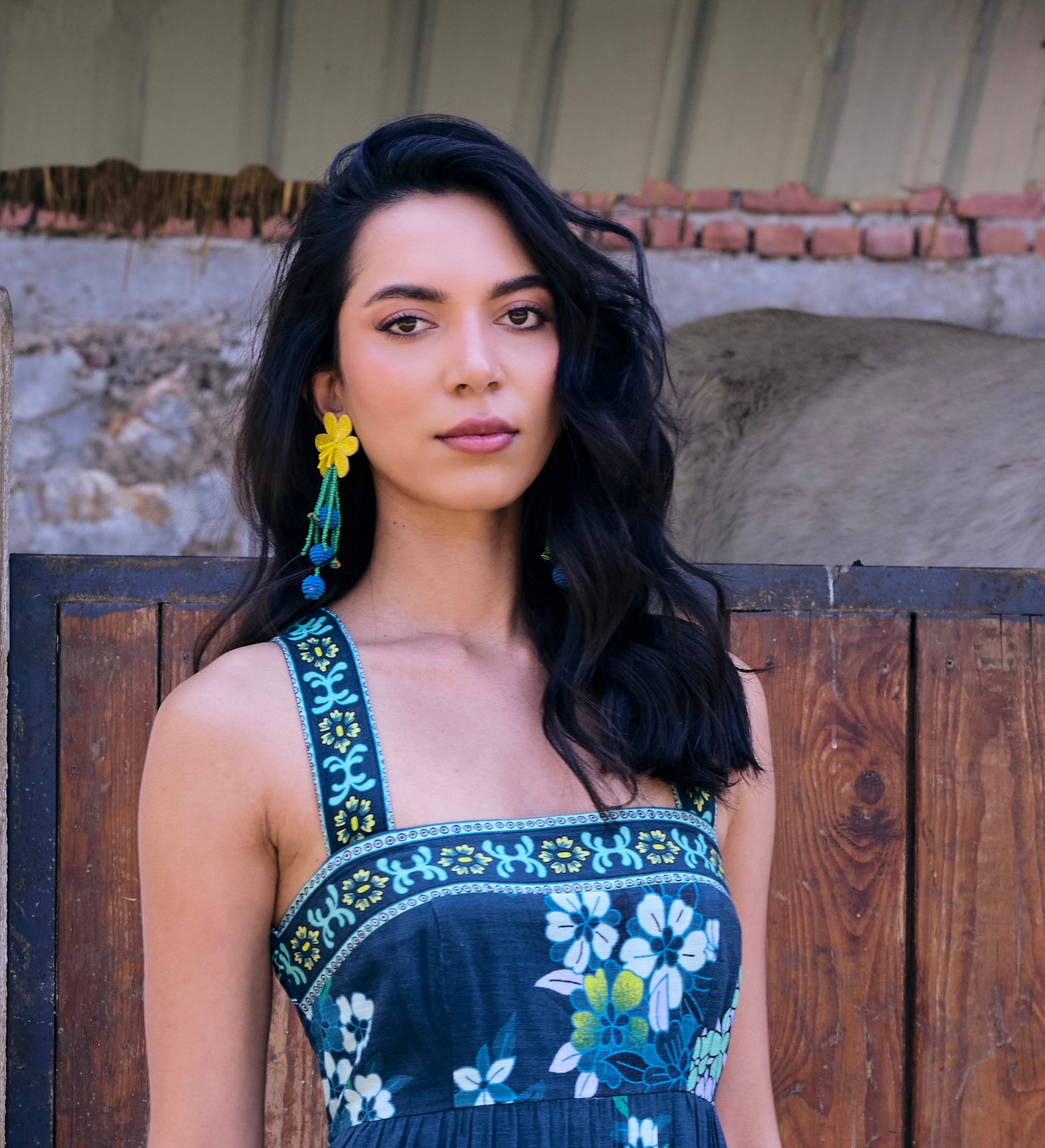 Happy Holidays earrings