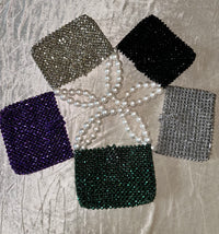 Emerald Green beaded purse