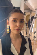 Royal Sapphire Statement Earrings