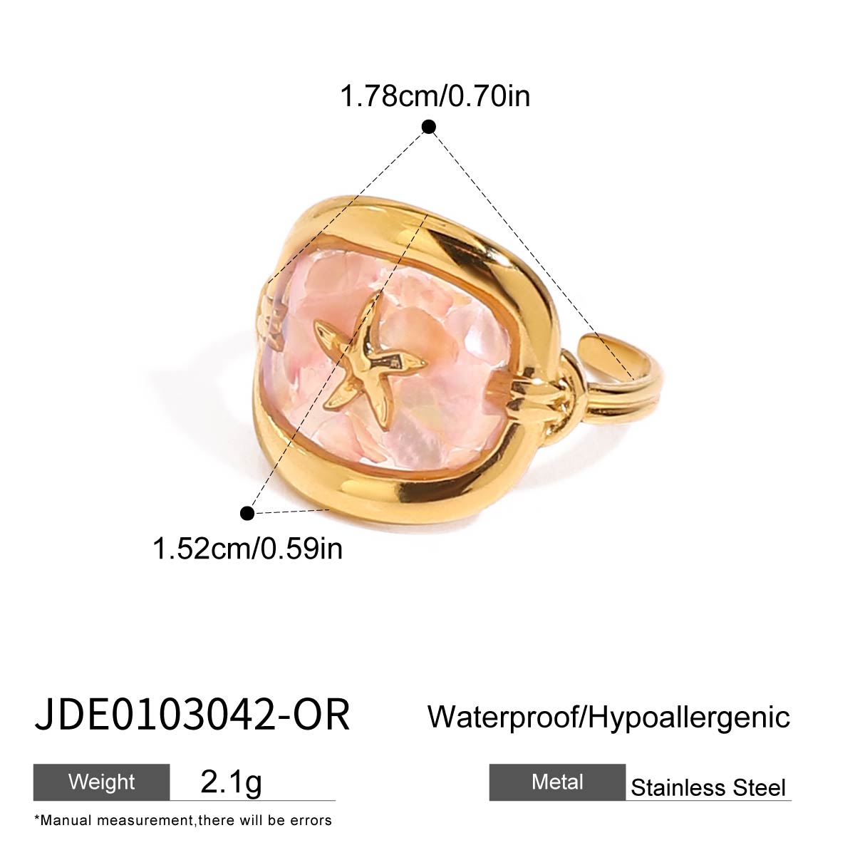 Starfish Ring
